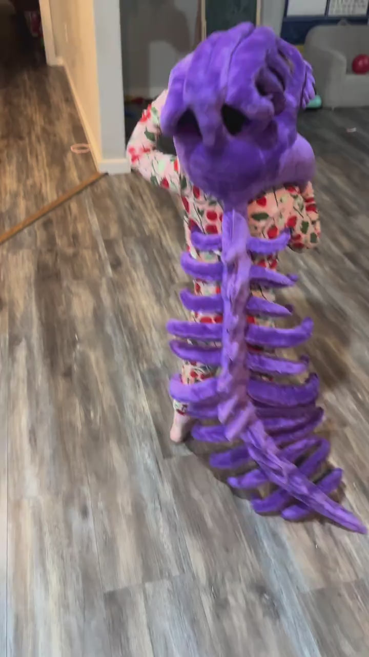 Dinosaur Skeleton Plush