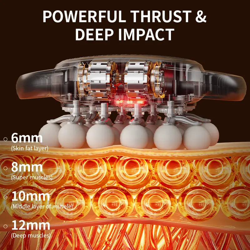 Lonovos DeepRoll massage depth and multi-head system