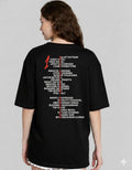 RCB Championship Edition 2025 Premium Black Oversized Tshirt
